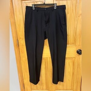 Haggar Men's Elegant Black Dress Pants
